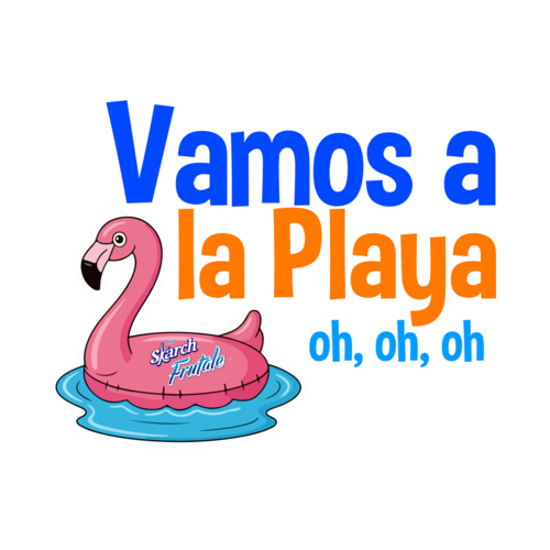 Sticker Vamos a la Playa